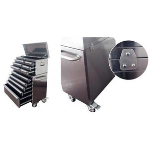 Armario de herramientas con rodillo de combinación de acero inoxidable, 36 pulgadas - Product Image 2