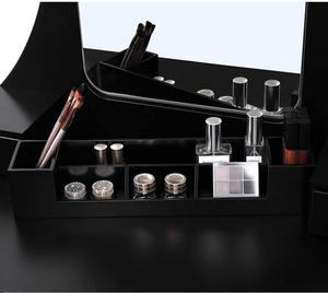 <span class=keywords><strong>VASAGLE</strong></span> Juego Con Espejo Grande Péché Marc Juego <span class=keywords><strong>De</strong></span> Tocador Par Dormitorio Maquillage <span class=keywords><strong>Coiffeuse</strong></span> <span class=keywords><strong>Coiffeuse</strong></span> Commode Chambre À Coucher - Product Image 4