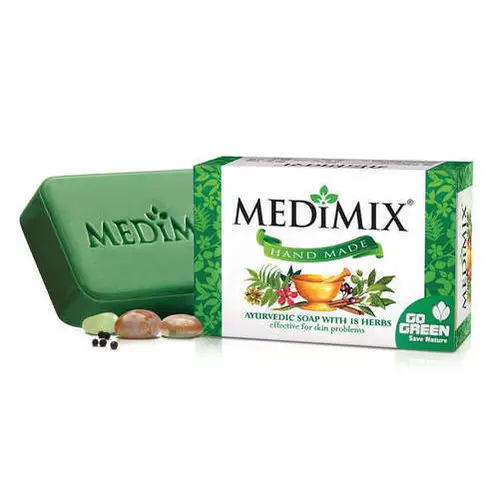 Medimix Ayurve dische handgemachte Seife mit Kräutern Toiletten seife Toiletten artikel