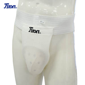 Suspensorio Deportivo Transpirable Blanco con Soporte para Copa, Material de Rayón/Poliéster para Artes Marciales (Tallas S/M/L) - Product Image 4