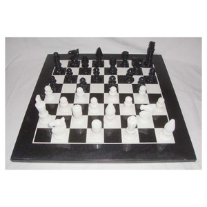 Handmade Beautiful Stone Inlay <b>Chess</b> <b>Table</b> Tops - Product Image 1