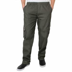 Attractive Color Elasticated Waist Custom Made Cargo Trousers for Men Latest Mens Fashion Cargo Pants with Comfortable Material - Product Image 1