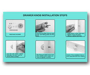 Suspension décorative fait à la main, bois, pour suspendre les vêtements, avec 3 crochets plats en céramique pour salle de bains, cuisine et chambre à coucher, 30 kg - Product Image 6