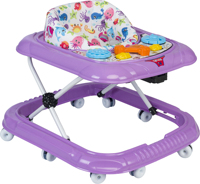 Marche-bébé pliable en plastique souple Dido Fish 2024, nouveau modèle, avec cadre en fer, musique, 10 roues en plastique, jouets éducatifs