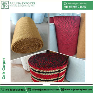 Rouleau de tapis naturel en fibre de coco biodégradable de qualité supérieure pour allées et escaliers intérieurs/extérieurs - Product Image 5