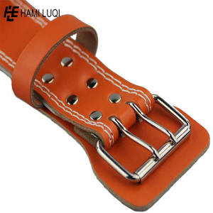 เข็มขัดยกน้ำหนักหนังวัวและนีโอพรีนปรับแต่งได้พร้อมโลโก้สำหรับฝึกออกกำลังกายและออกกำลังกาย - Product Image 4