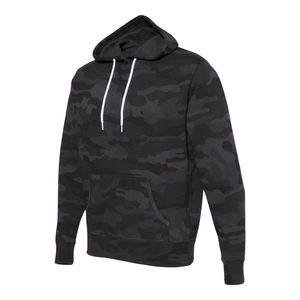 Sweat à capuche luxueux pour hommes, Design camouflage, couleur noir, pull - Product Image 2