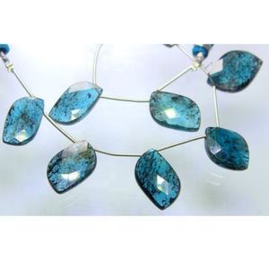 ลูกปัดมอสไคยาไนต์ธรรมชาติทรงแฟนซีคุณภาพสูง ขนาด 11x19 มม.-15x24 มม. สำหรับทำเครื่องประดับ - Product Image 2