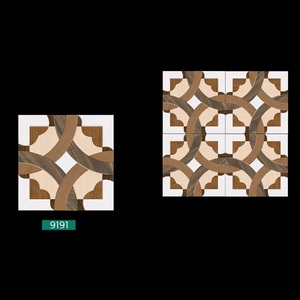 Carrelage de porcelaine pour sol extérieur en béton antidérapant homogène 40x40cm - Product Image 5