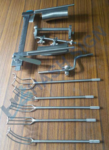 Juego de Instrumentos Quirúrgicos Completo Cooley Cosgrove para Retracción de la Válvula Mitral, Juego de Instrumentos Manuales de Acero Inoxidable - Product Image 4