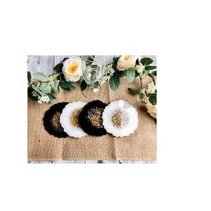 Dessous de verre en résine fleur design artisanat dessus de table décorer design admirable dessous de verre en résine produit le plus vendu - Product Image 6