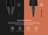 Tablette de dessin interactive sans batterie Kamvas 22 120% SRGB au meilleur prix HUION 2020