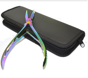 ชุดเครื่องมือต่อผมสีโรสโกลด์แบบมืออาชีพชุดอุปกรณ์ต่อผมแบบพิเศษพร้อมที่หนีบผมแบบสแตนเลส - Product Image 5