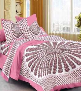 Peacock Mandala 100% algodón Queen sábana ropa de cama cubrecama decoración del hogar calidad superior Sanganeri estampado por consignadores indios - Product Image 6