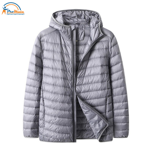 Chaqueta acolchada ligera resistente al agua para hombre, chaqueta negra de invierno de gran tamaño 5XL 6XL 7XL 8XL para chaqueta de invierno - Product Image 4