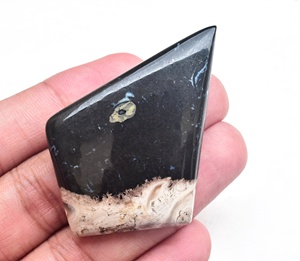 รากปาล์ม Cabochon คุณภาพสูงจากธรรมชาติอินโดนีเซียปาล์มรากพลอยรูปร่างและขนาดตามธรรมชาติปาล์มรากอาเกตขายส่ง - Product Image 4