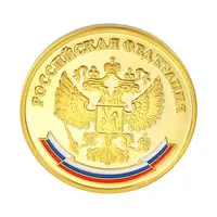 Großhandel Custom Coin Münz prägung Lieferant Vergoldet Custom ized Logo Souvenir Metal Art & Sammler generische Metall münzen