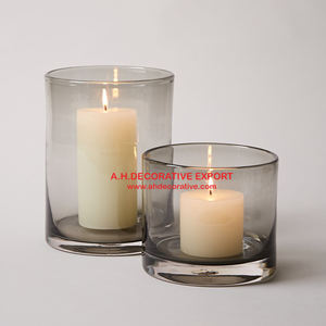Clear Glass T Light Wax <b>Candle</b> Holder for Lighting Decoration Wedding Table Top Luxury Glass Handmade <b>Candle</b> Glass for Sale - Product Image 3
