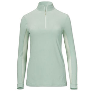 La última camisa de equitación para mujer OEM Tops de capa base ecuestre Premium con construcción sin costuras y mobiliario suave para mayor comodidad - Product Image 6