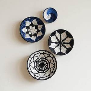 Vietnam Colorful Handwoven Rattan and Seagrass <b>Basket</b> for Decoration TienPhong Handicrafts Made in Vietnam - Product Image 4