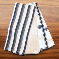 Serviette de cuisine professionnelle neuve en coton tissé à séchage rapide de haute qualité, motif à carreaux rouge et blanc, excellente qualité indienne, pour la table de cuisine