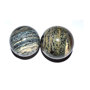 Esferas de ágata Dantric | Piedra preciosa al por mayor bola pulida Reiki piedra curativa artesanía - Product Image 1