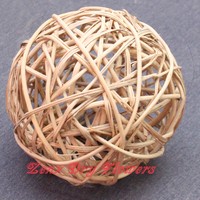 Vase remplisseur de bol traditionnel Lata Ball, centre de table de Noël écologique pour salon, utilisation intérieure, fleurs séchées indiennes