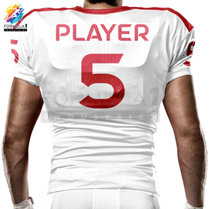 Uniforme de Fútbol Americano Personalizado con Logotipo, Transpirable, Anti-UV, de Secado Rápido, Tallas Grandes, en Venta - Product Image 6