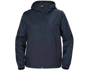 แจ็กเก็ตมีฮู้ดสำหรับผู้ชายไซส์ใหญ่พิเศษลำลองสไตล์วินเทจสีดำกันน้ำผ้าใบโพลีเอสเตอร์ผ้าฝ้ายสวมหัวขาตั้งพิมพ์โลโก้ - Product Image 1