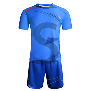 Wholesale Soccer T-shirts Football Wear 100% Polyester Soccer Uniform for Men Soccer Jersey Football Uniform Football Jersey - Product Image 1