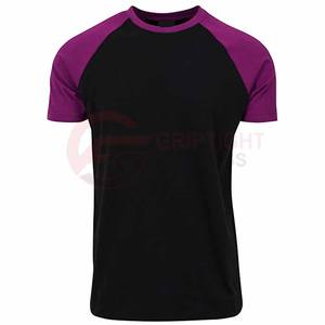 เสื้อยืดแขนแร็กแลนผ้าคอตตอนเนื้อ100% เรียบดีไซน์เรียบง่ายสำหรับผู้ชายโอเวอร์ไซส์ทรงหลวมไซส์6ออนซ์พิมพ์โลโก้ - Product Image 3