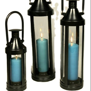 Dispositivo de iluminación para colgar en la pared de acero inoxidable Vintage de alta calidad de moda con tarro de vidrio y vela - Product Image 1