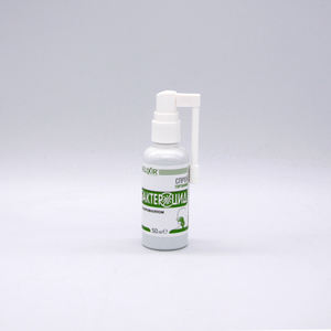 OEM ผู้ผลิตน้ำยาฆ่าเชื้อตัวแทนกล่องเสียงสเปรย์ที่มี Chlorophyllipt สำหรับการดูแลปากเหงือกและลำคอ - Product Image 1