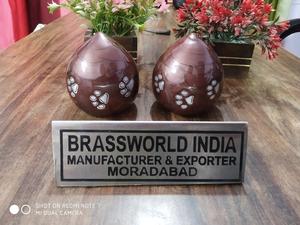 Diferentes Tipos de Urnas Funerarias para Mascotas, Urna de Cremación con Forma de Lágrima, Artículos Funerarios, Estilo Americano, Metal, Brassworld India - Product Image 6