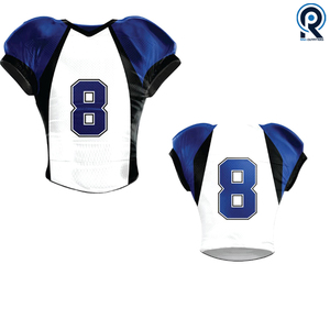 Uniforme de football américain personnalisé - Haute qualité, manches courtes, imprimé, 100% polyester avec logo personnalisé - Product Image 4