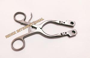 Ensemble d'opératoires transversaux à ailettes Caspar, 5 lames, en acier inoxydable ACF, instrument chirurgical certifié CE, ORL, USI, Renix - Product Image 3