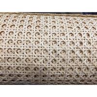 Cannage en rotin naturel demi-blanchi de 5/8 pouce, matériau de tressage ouvert pour meubles, fabrication Bao Minh Vietnam, longueur 15m