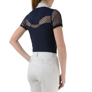 Ajuste perfecto, ropa ecuestre técnica, diseño personalizado, venta al por mayor, camisa ecuestre de equitación ventilada, capa Base superior - Product Image 5