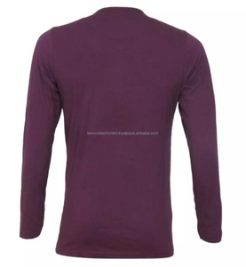 Camisetas Formales de Manga Larga para Hombre con Logotipo Personalizado, Cuello Redondo, Transpirables, de Secado Rápido, Corte Regular, para Otoño BD - Product Image 2