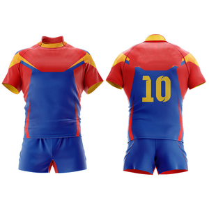 Polo de bonne qualité sublimation, uniforme de sport à rayures personnalisées pour hommes, kits de rugby et jersey à vendre, - Product Image 4