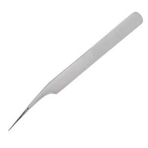 Juego de Pinzas para Pestañas con Logotipo Personalizado en Dorado para Mujer, Herramientas para Extensión de Pestañas y Aplicación de Pestañas Postizas - Product Image 6