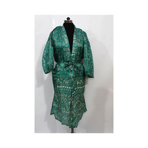 Kimono de diseño simple y hermoso más vendido, Kimono de manga larga disponible en varios colores y patrones para mujer - Product Image 4