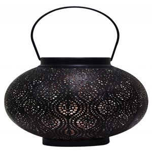 Lanterne à bougie en verre de qualité durable, design artisanal, lanterne à bougie tempête pour la décoration de mariage et de fête - Product Image 5