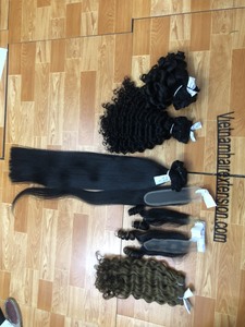 Extensions de cheveux humains Remy vierges 100% luxueuses - Style Water Wave, double trame machine - Product Image 4