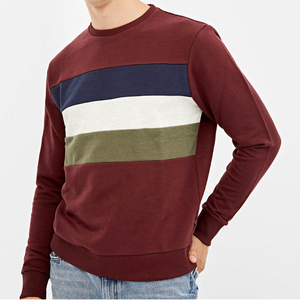 Sudadera con capucha personalizada de moda de primavera para hombre, Sudadera con capucha de cuello redondo sublimación - Product Image 6