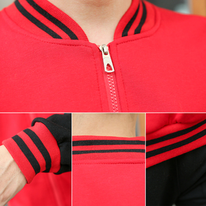 Veste de baseball décontractée en toile pour homme, personnalisable avec logo OEM, coupe ajustée, col montant, style universitaire, idéale pour l'hiver - Product Image 6