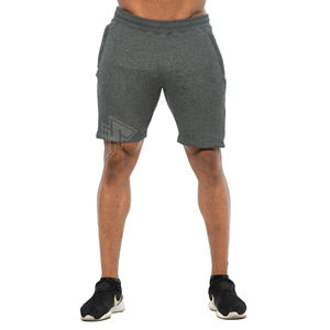 Pantalones cortos para correr reflectantes para hombre con logotipo personalizado Pantalones cortos deportivos para gimnasio y fitness al por mayor con patrón impreso - Product Image 5