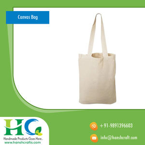 Bolsa de compras de lona de algodón personalizada de alta calidad Asa de transporte fuerte Opción reutilizable con precio económico Logotipo personalizable - Product Image 6