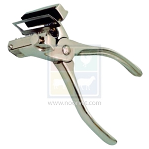 Instrument vétérinaire horizontal en aluminium moulé sous pression de 5/16 \ "pince à tatouer pour animaux de compagnie à 4 chiffres - Product Image 1