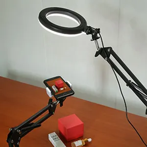 Live-uitzending Schoonheid Live Youtube Online Live Stream Ring Lamp Make Video Studio Fotografie Dental Flitslicht Fotografie